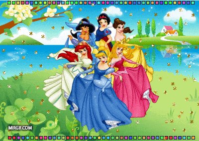 Анимации с героями и принцессами Disney