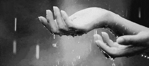 Анимированные капли и брызги воды