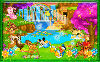 Анимации с героями и принцессами Disney