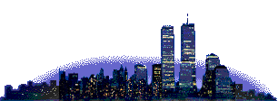 огни ночного города