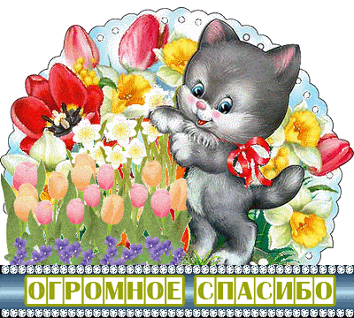 огромное спасибо