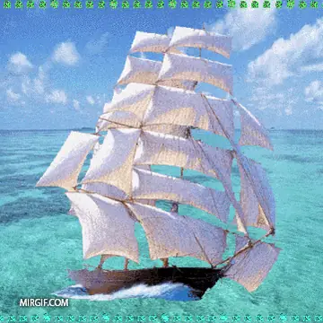 Анимированные морские суда и парусники